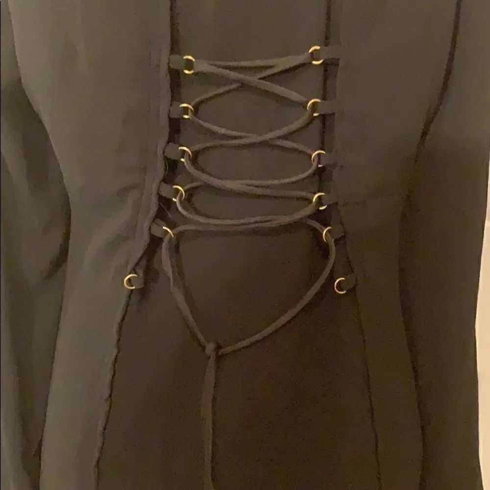 Bebe black blouse SP - Picture 5 of 6